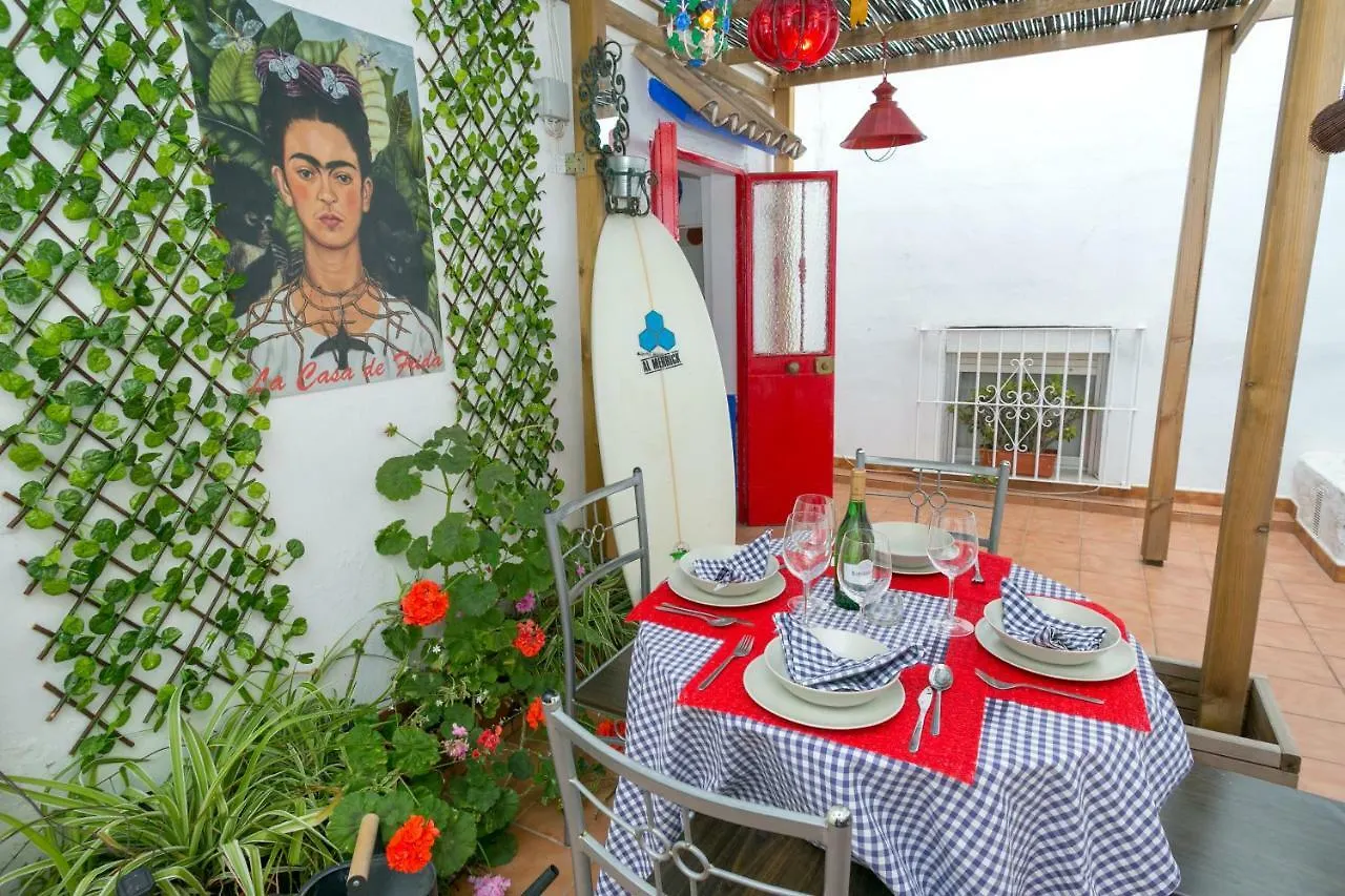 El Mundo De Frida Parking Y Terraza Lejlighed Conil De La Frontera Spanien